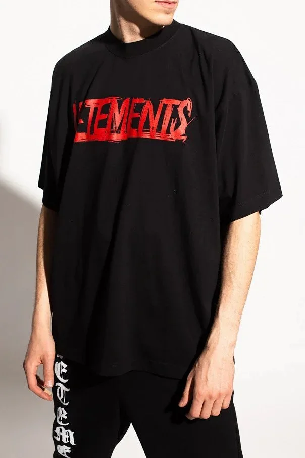 Vetements T-Shirts Logo-Print product detail image 4