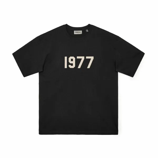 Fear of God Essentials 1977 Black T-Shirt - 1