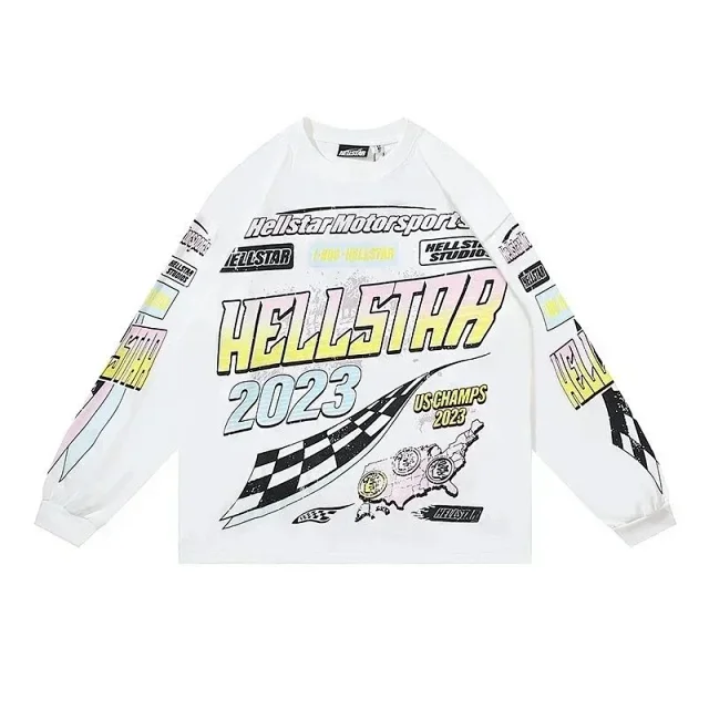 Hellstar T-Shirts Long Sleeve Graphic T-Shirt product detail image 4