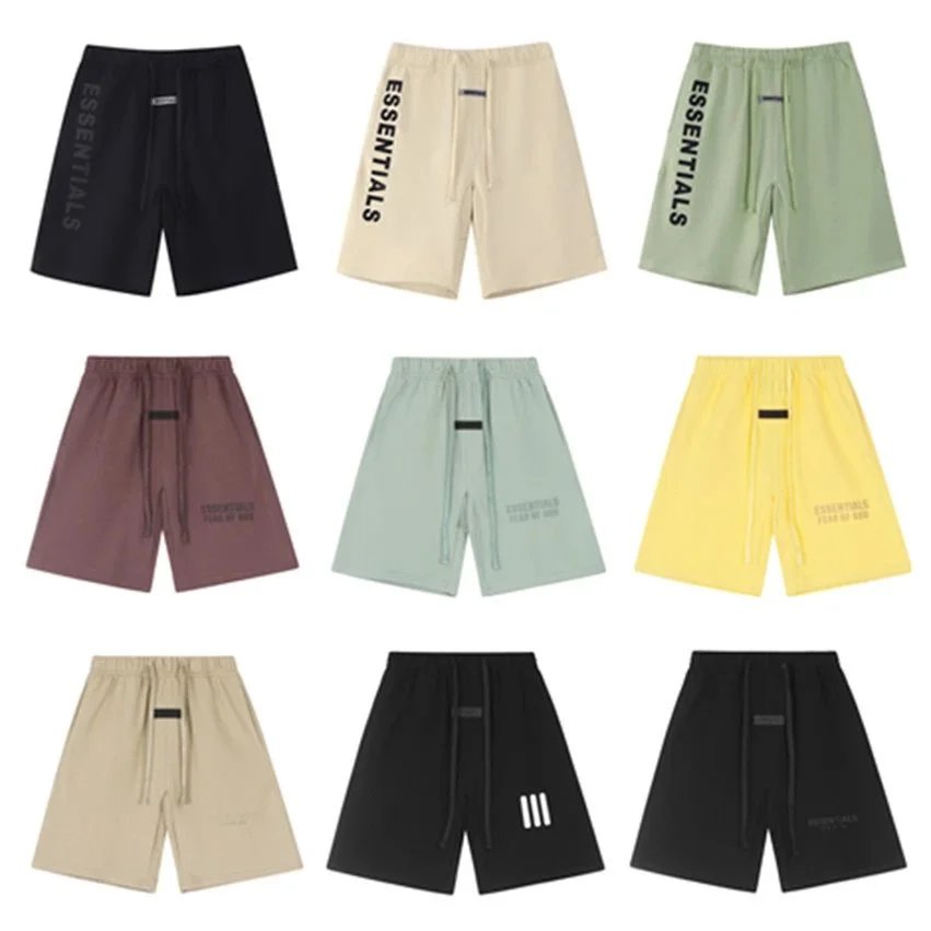Fear of God Shorts ESSENTIALS drawstring logo image 1