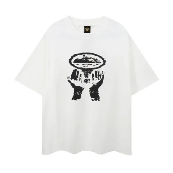 Corteiz Rules The World Graphic T-Shirt White - 10