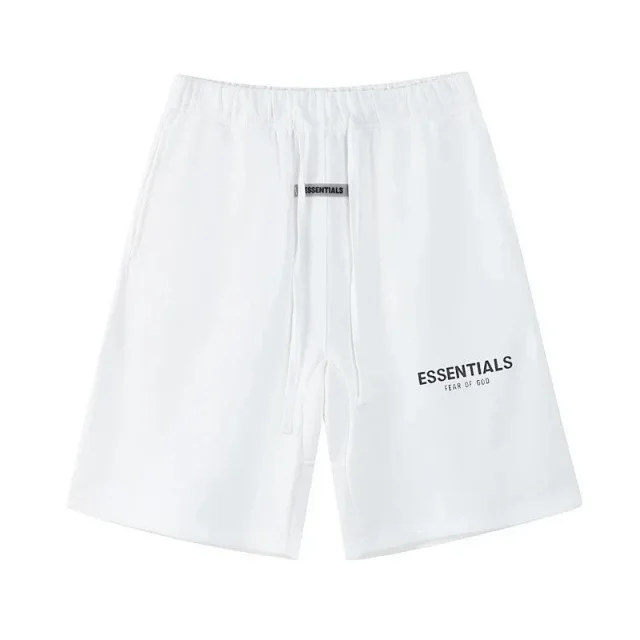 Fear of God Shorts ESSENTIALS drawstring logo product detail image 6