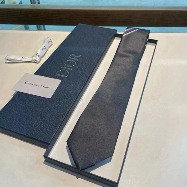 Dior Classic Silk Necktie Navy Ties product listing in Litbuy spreadsheet finds