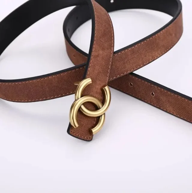 Chanel Belts Interlocking CC Buckle Belt product detail image 8
