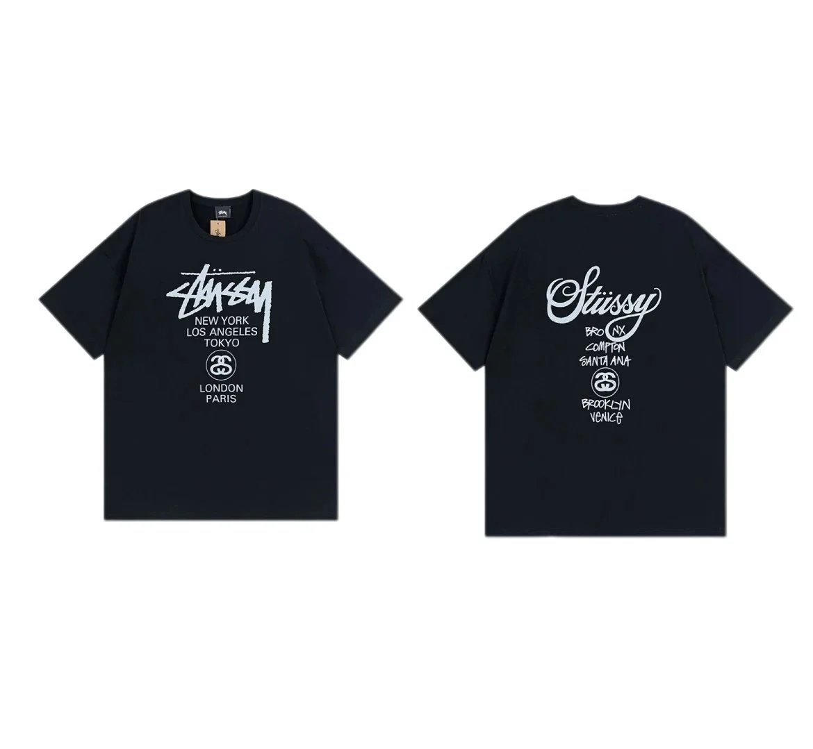 Stüssy T-Shirts Logo Graphic T-Shirt — 19