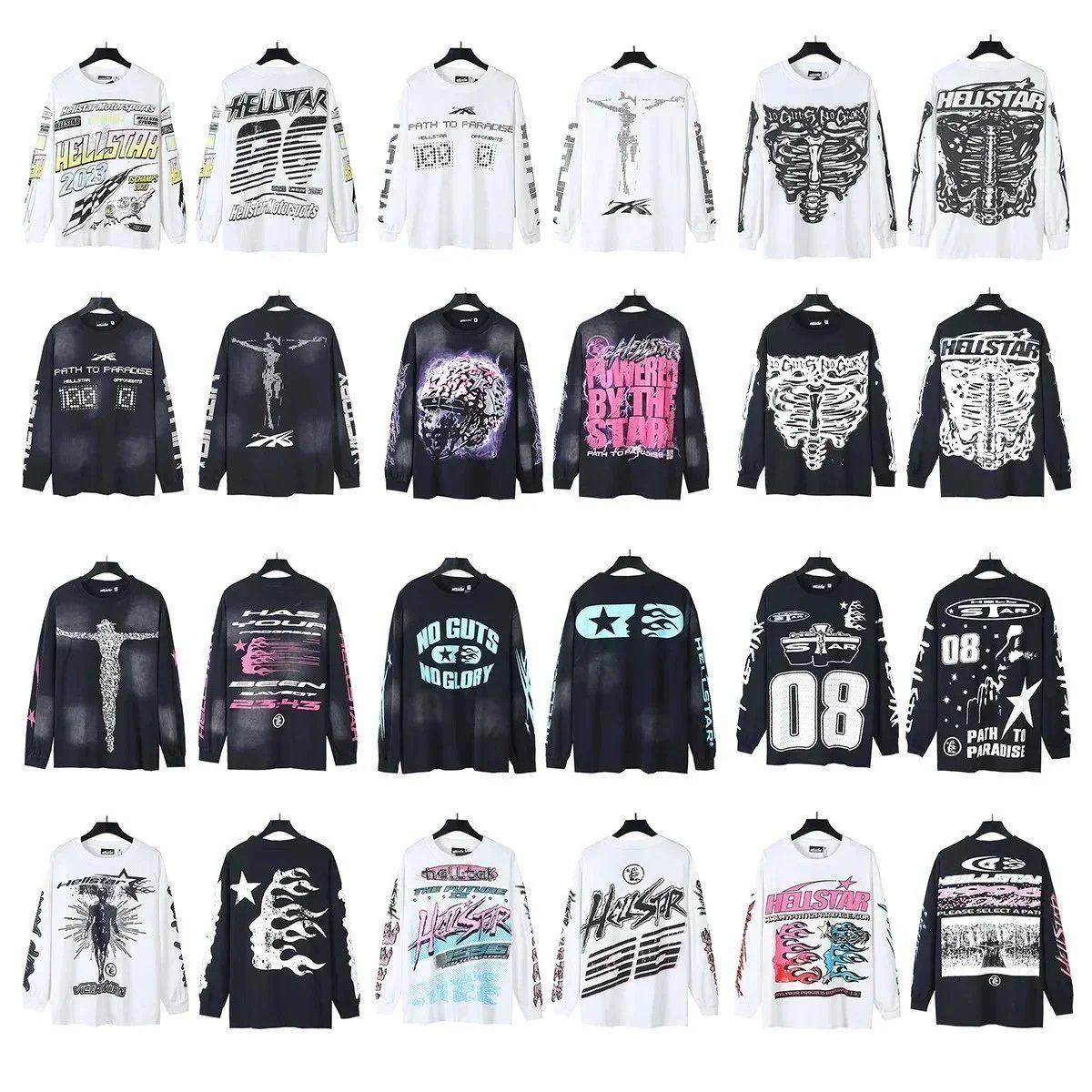 Hellstar Long Sleeve Sweaters [18 styles]