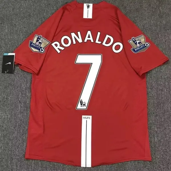Nike Manchester United 2012-13 Home Jersey Red Ronaldo #7 - 1