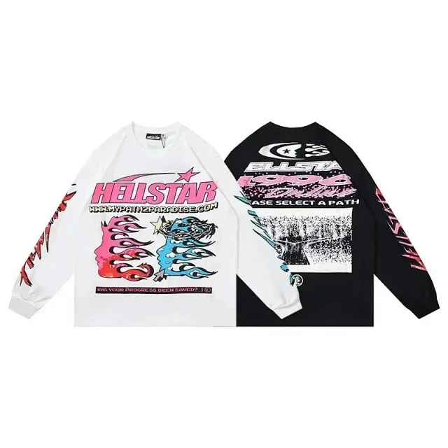 Hellstar T-Shirts Long Sleeve Graphic T-Shirt product detail image 9