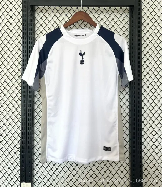Tottenham Hotspur Training Jersey White/Navy/Beige Jersey - 1