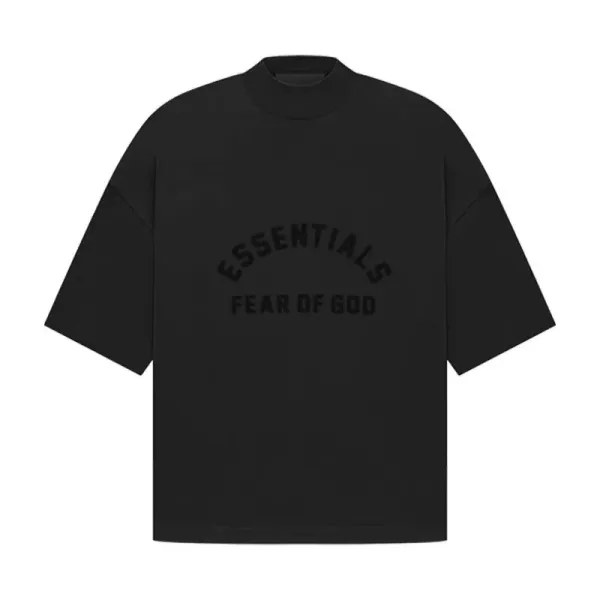 Fear of God Essentials Arch Logo Black T-Shirt - 1