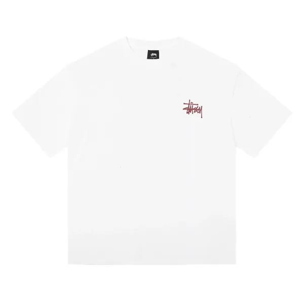 Stüssy Floral Collage Navy T-Shirt - 5