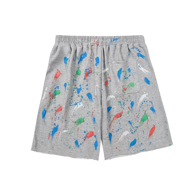 Unbranded Shorts Paint-Splatter Graphic Drawstring product detail image 5