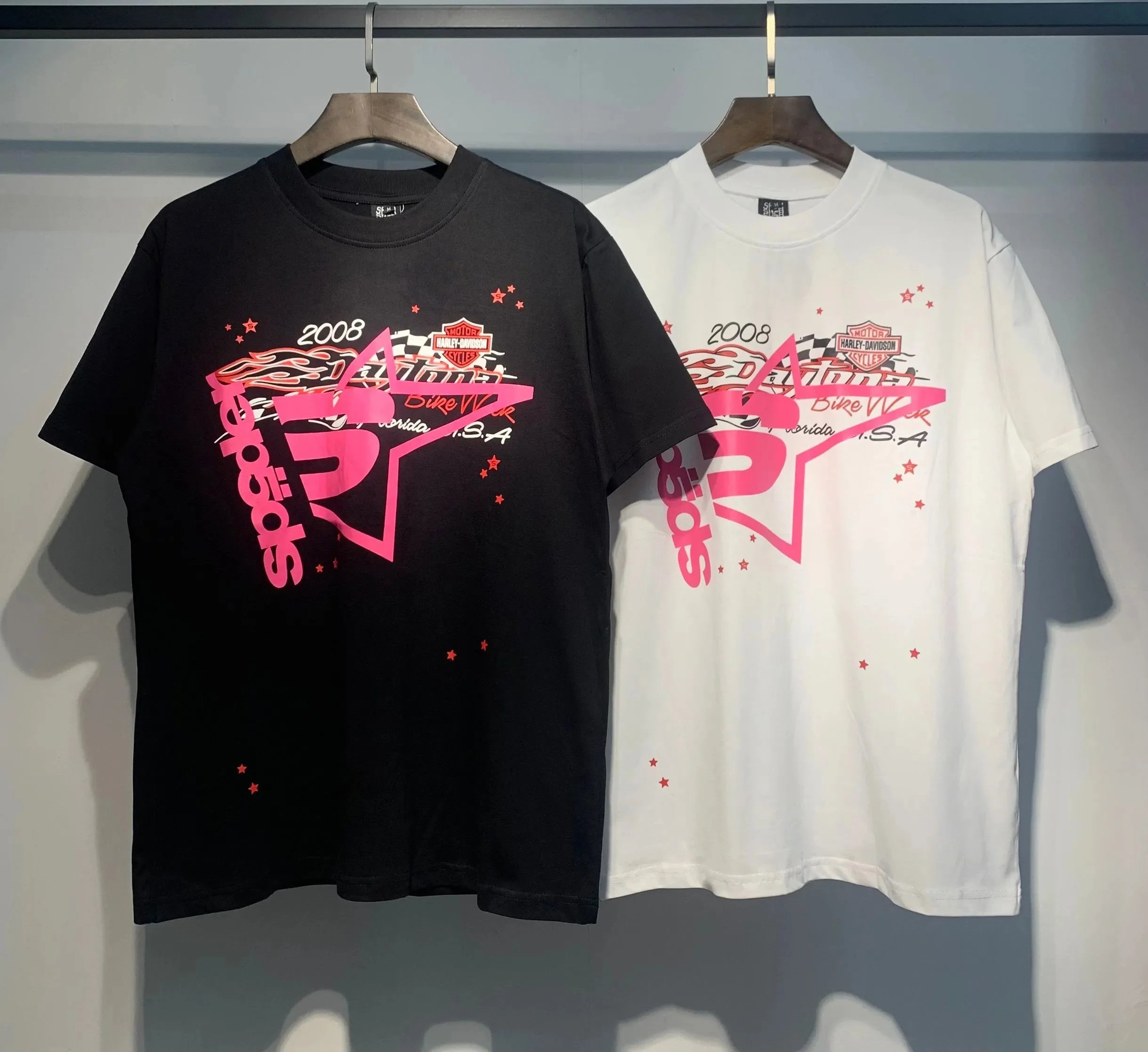 Alpinestars x Harley-Davidson 2008 Daytona Bike Week Pink Star T-Shirt - 6
