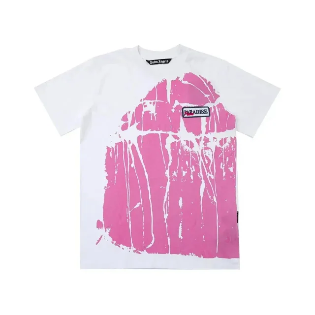 Palm Angels T-Shirts Short-Sleeve Graphic Print product detail image 8