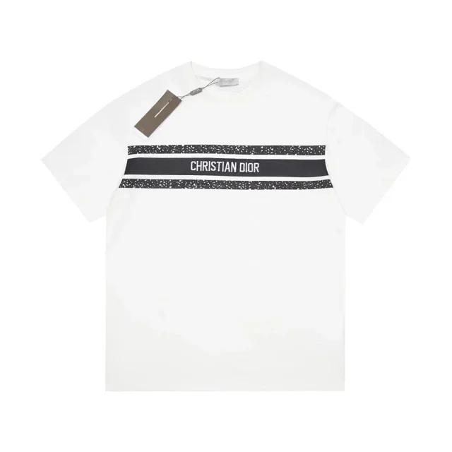 Dior T-Shirts DR42-55 logo graphic short-sleeve product detail image 6