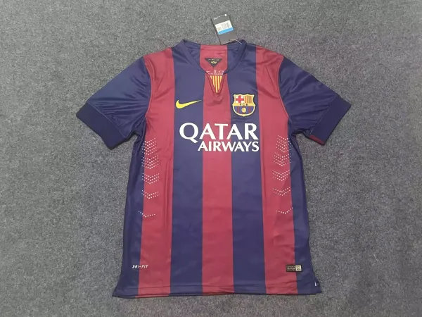 Nike FC Barcelona 2014-15 Home Jersey Red/Navy - 1