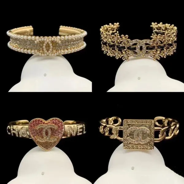 Chanel CC Logo Chain Bracelet Multicolor Jewelry - 5