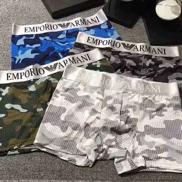 Emporio Armani Underwear Camouflage Boxer Briefs product detail image 2