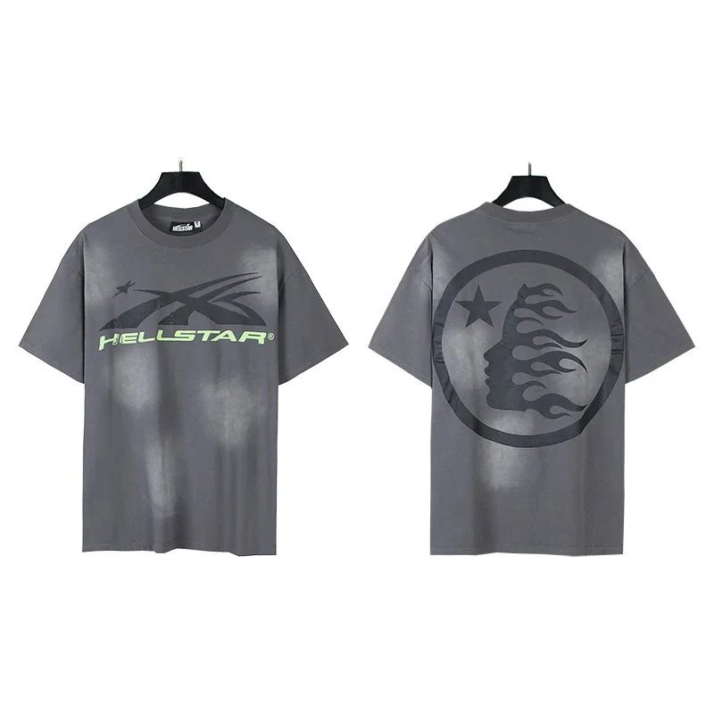 Hellstar T-Shirts Short-Sleeve Graphic T-Shirt — 73