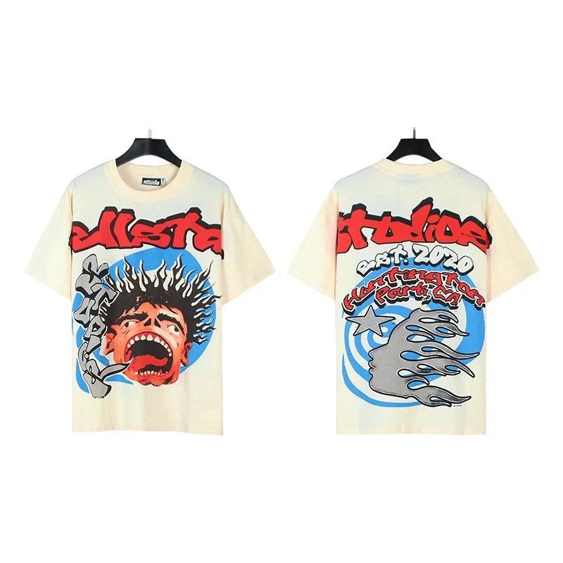 Hellstar T-Shirts Short-Sleeve Graphic T-Shirt — 63