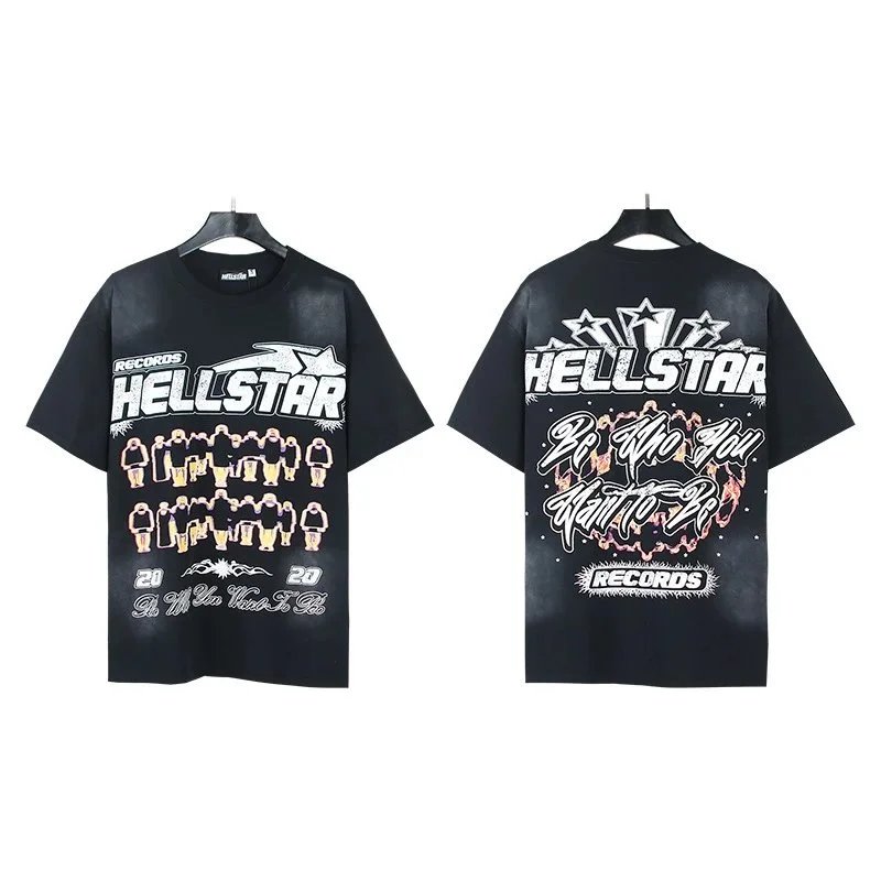 Hellstar T-Shirts Short-Sleeve Graphic T-Shirt — 61