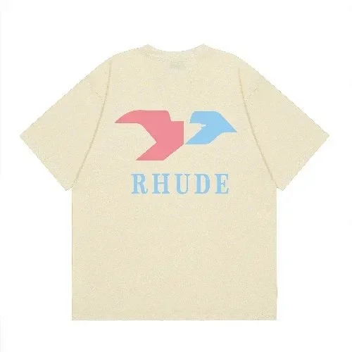 Rhude T-Shirts Graphic logo print product detail image 6