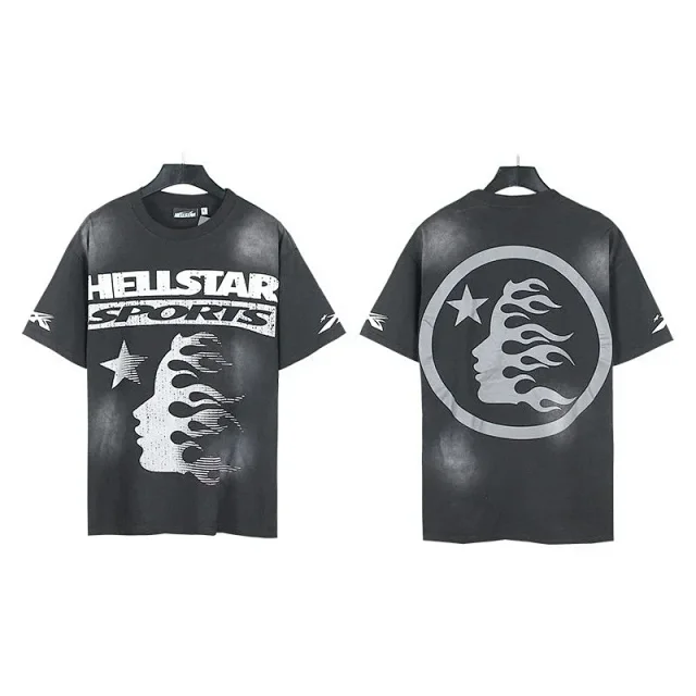 Hellstar T-Shirts Short-Sleeve Graphic T-Shirt product detail image 5