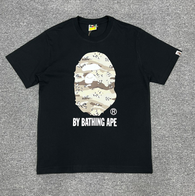 A Bathing Ape T-Shirts Short-sleeve camouflage Head graphic — 20