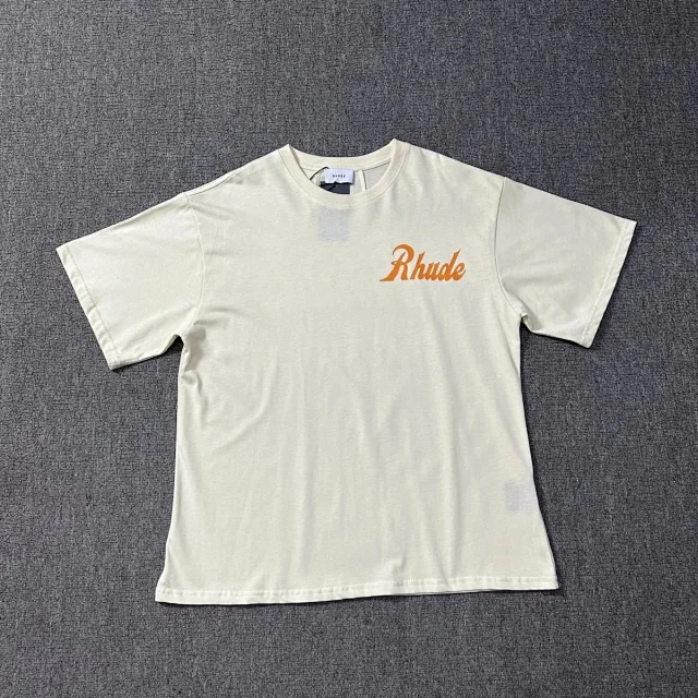 Rhude T-Shirts Graphic Logo product detail image 7