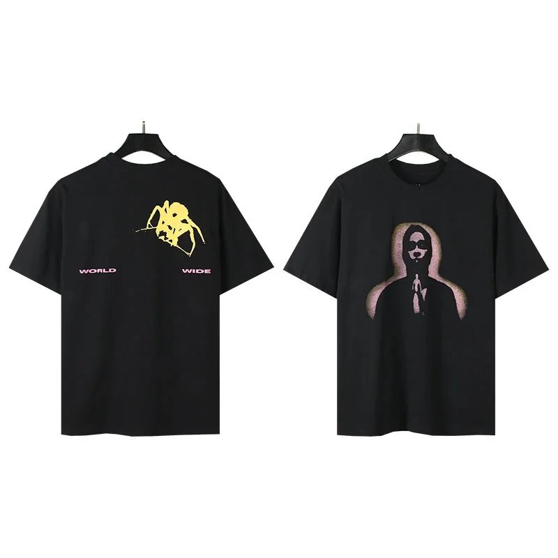 Sp5der T-Shirts Spider and star graphic — 18