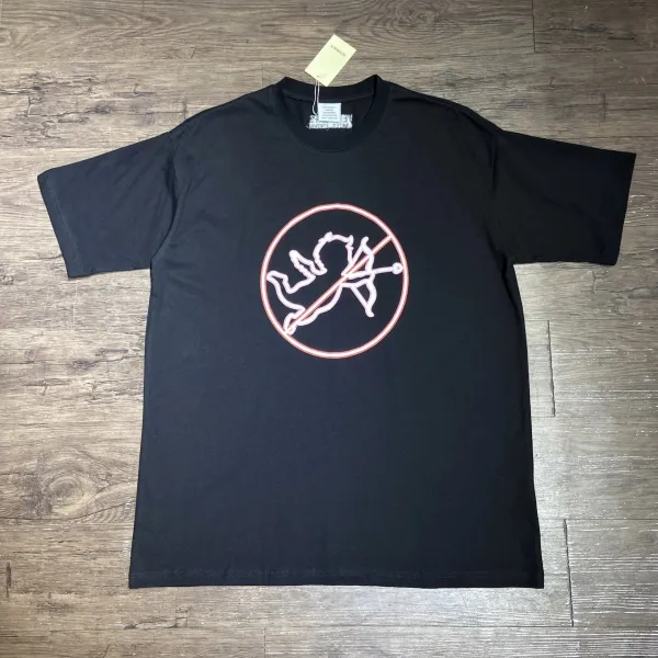 Vetements No Cupid T-Shirt Black - 1