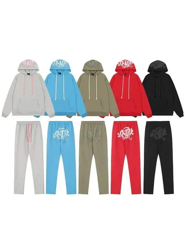 Syna World Hoodies & Sweatshirts Graffiti-logo pullover hoodie product detail image 3