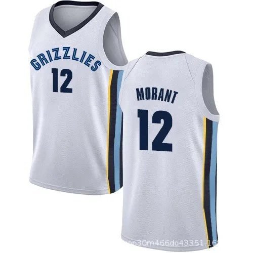 Memphis Grizzlies Ja Morant #12 City Edition Jersey Black - 3