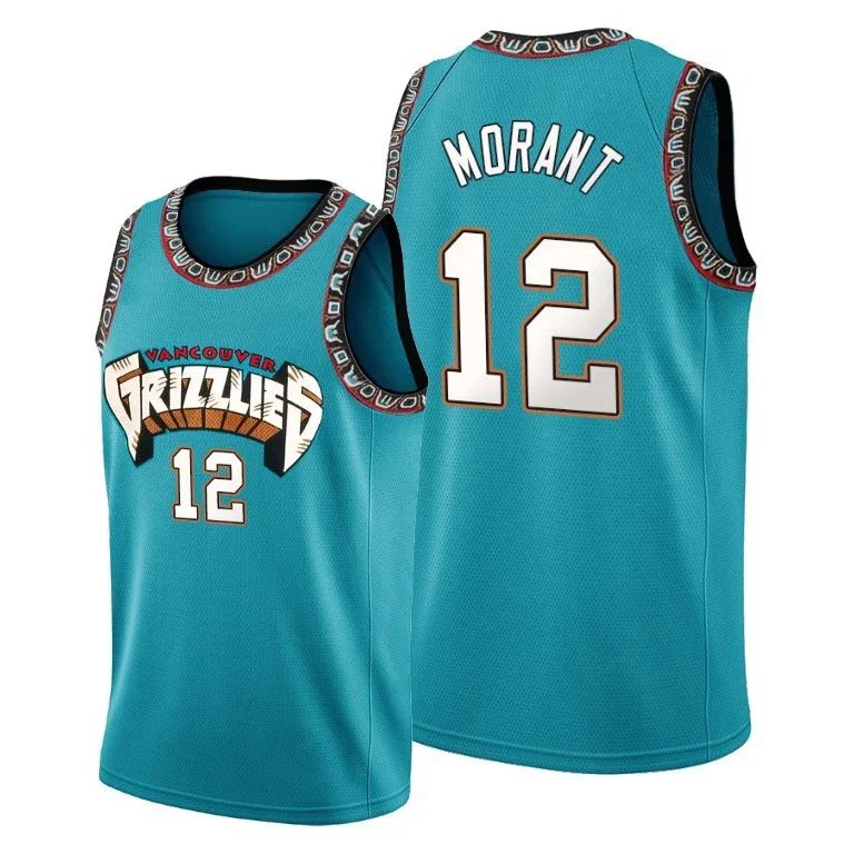 Memphis Grizzlies Ja Morant #12 City Edition Jersey Black - 11