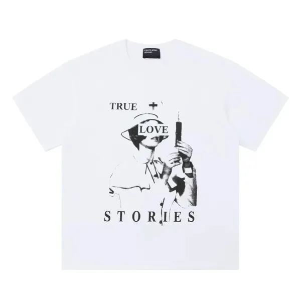 Saint Tears True Love Stories T-Shirt White - 1