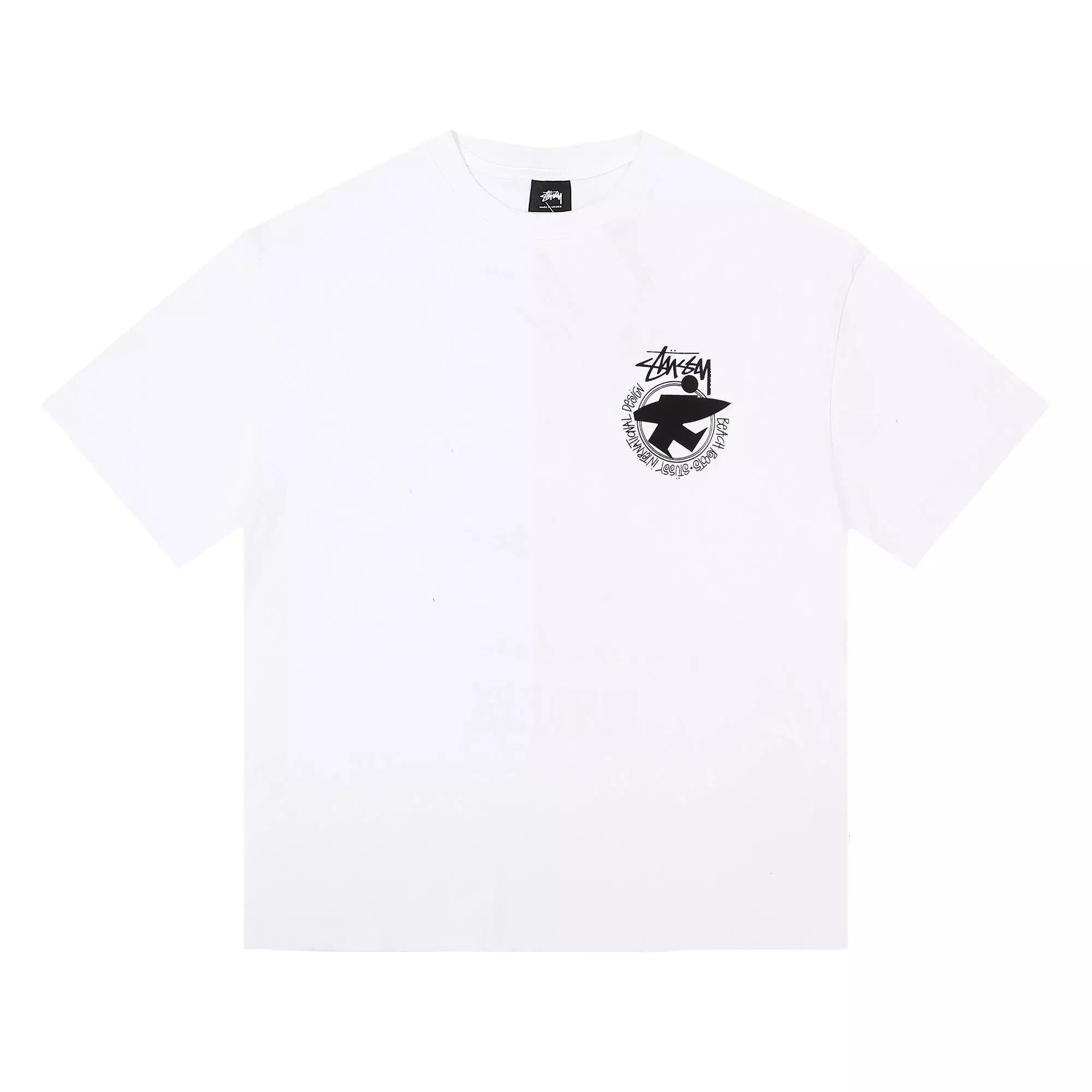 Stüssy T-Shirts Short-Sleeve Crew Neck Logo Graphic — 35