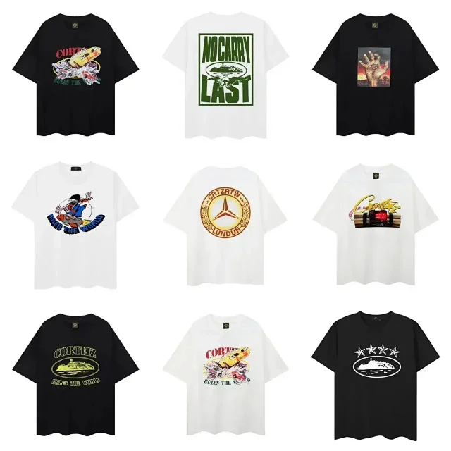 Corteiz T-Shirts Graphic-print crew-neck product detail image 1