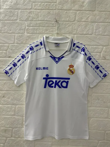 Kelme Real Madrid 1994-95 Home Jersey White - 1