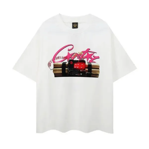 Corteiz Rules The World Graphic T-Shirt White - 5