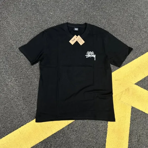 Stüssy Yin Yang Graphic T-Shirt Off-White - 5