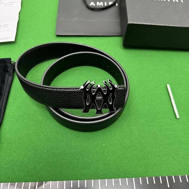 AMIRI Belts Logo Buckle Belt product detail image 5