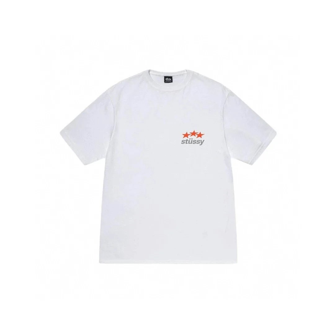 Stüssy T-Shirts Short-Sleeve Graphic Logo T-Shirt — 34
