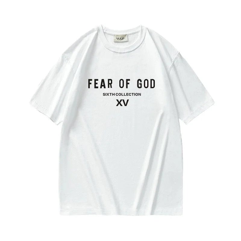 Fear of God Essentials Oversized Heather Gray T-Shirt - 6
