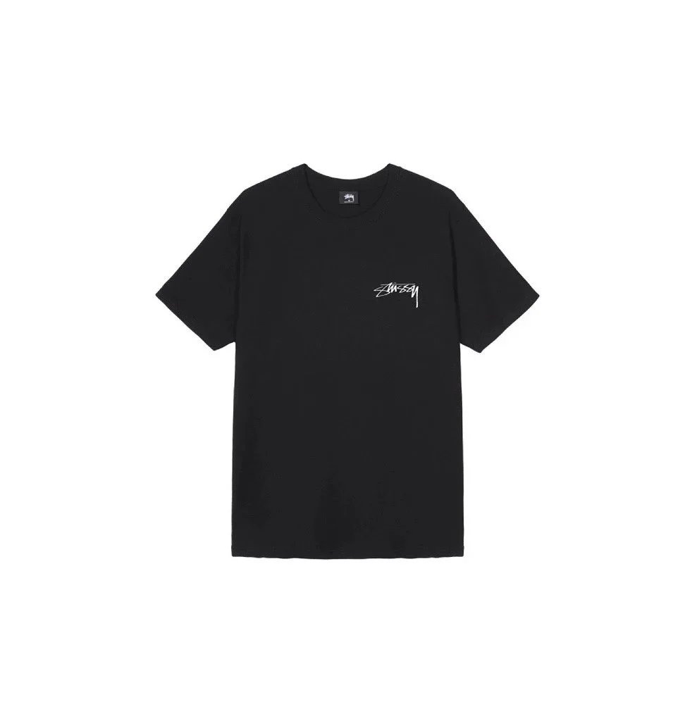 Stüssy T-Shirts Short-Sleeve Graphic Logo T-Shirt — 24