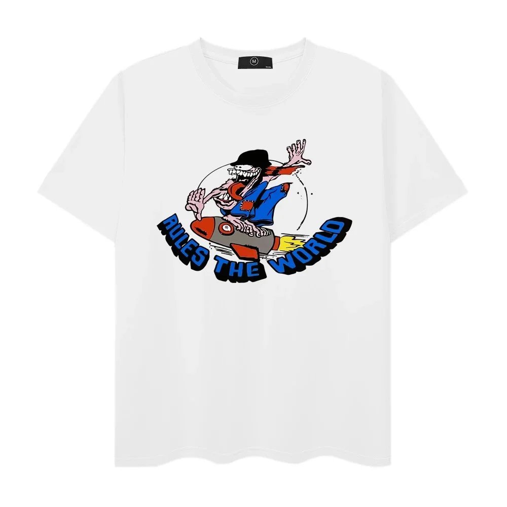 MMY Rules The World Graphic T-Shirt White - 1