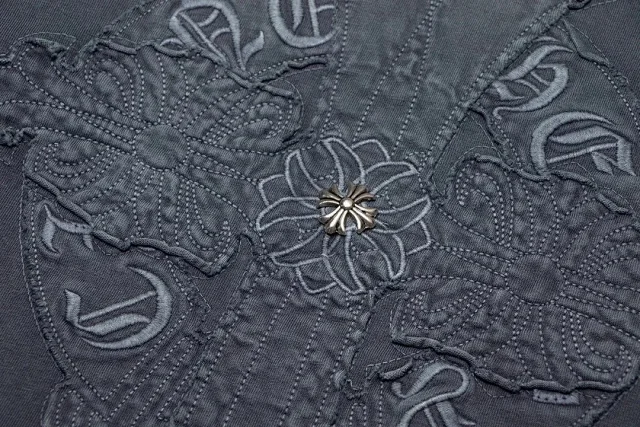 Chrome Hearts T-Shirts Cross Graphic Short-Sleeve T-Shirt product detail image 2