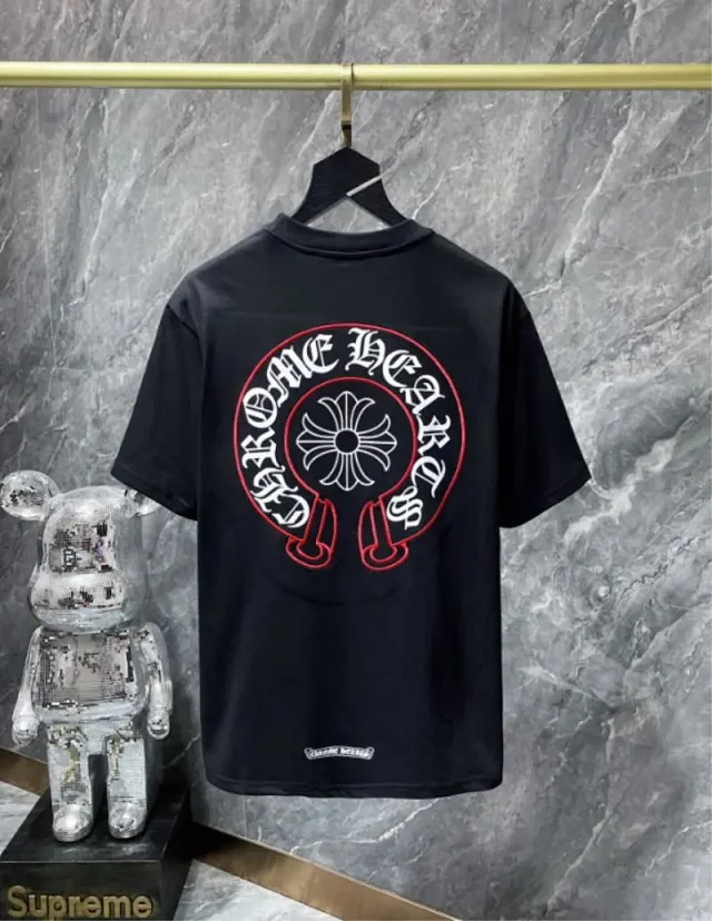 Chrome Hearts T-Shirts Short-Sleeve Graphic Print product detail image 7
