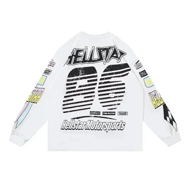 Hellstar T-Shirts Long Sleeve Graphic T-Shirt product detail image 5