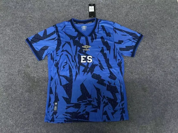 Umbro ES Graphic Print Blue Soccer Jersey - 1