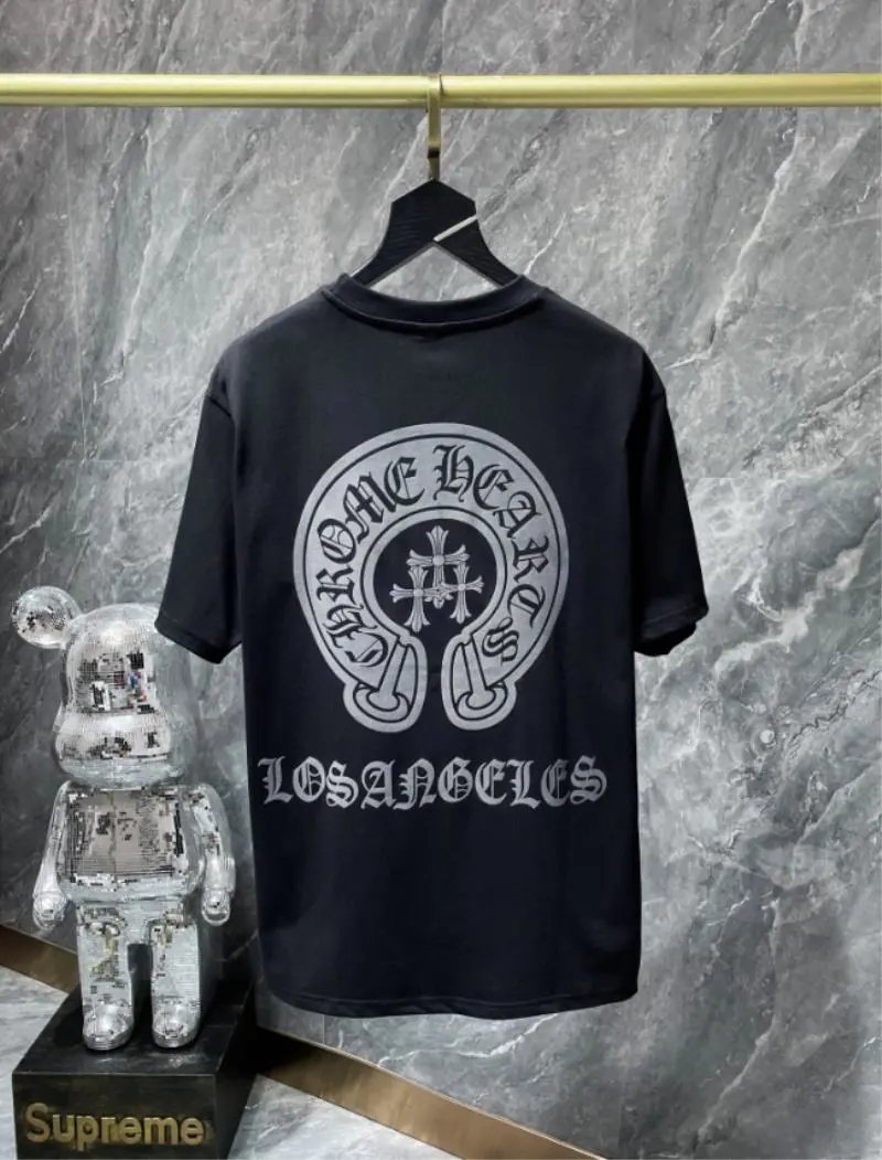 Chrome Hearts Circle Logo Black T-Shirt - 5